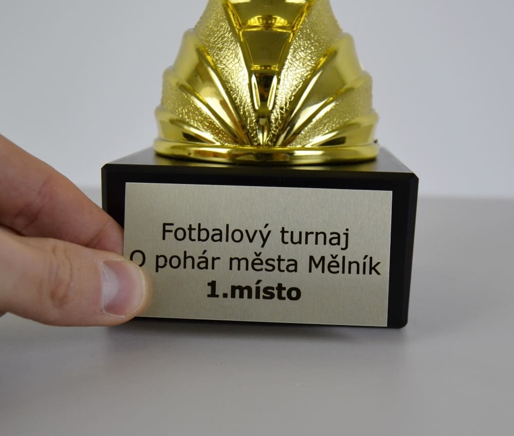 Sportovní pohár Istanbul - štítek