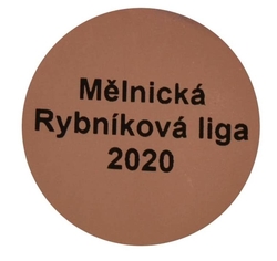 Přední bronzová samolepka s vlastním textem Ø45 mm Přední bronzová samolepka s vlastním textem Ø45 mm