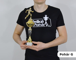 Florbalový pohár Montevideo 31 - 47 cm