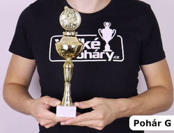 Motoristický pohár Brandon 28 - 49 cm