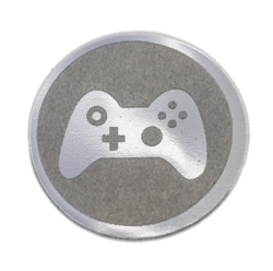 Emblém E-sport Ø25 mm Emblém E-sport Ø25 mm