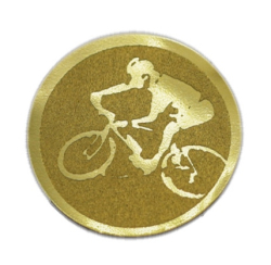 Emblém Cyklistika Ø25 mm Emblém Cyklistika Ø25 mm