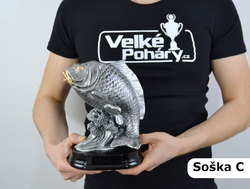 Rybářská Resinová Soška 23 - 37 cm