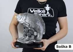 Rybářská Resinová Soška 23 - 37 cm