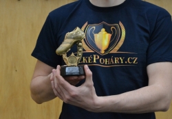 Fotbalová Resinová Soška kopačky II 16 cm