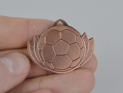 Fotbalová Medaile MMC2838 - 3,9 x 3,1 cm