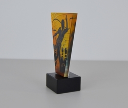 Skleněná Bowlingová trofej 15 cm
