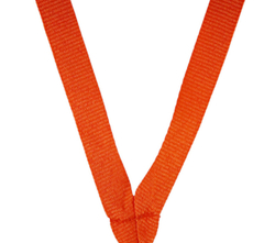 Úzká stuha s klipem - Oranžová Úzká stuha s klipem - Oranžová