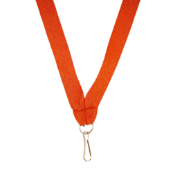 Úzká stuha s klipem - Oranžová Úzká stuha s klipem - Oranžová