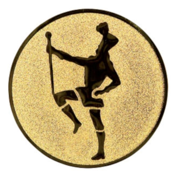 Samolepkový emblém mažoretky Ø25 mm