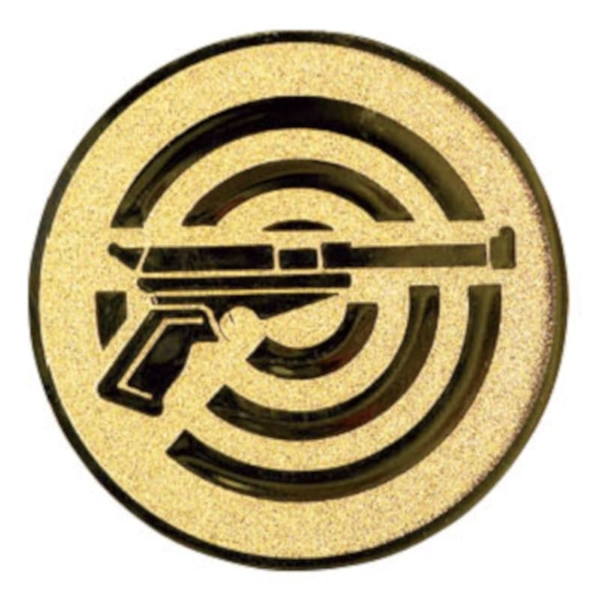 Samolepkový emblém střelba Ø25 mm