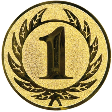 Kovový emblém k medaili - Velké Poháry