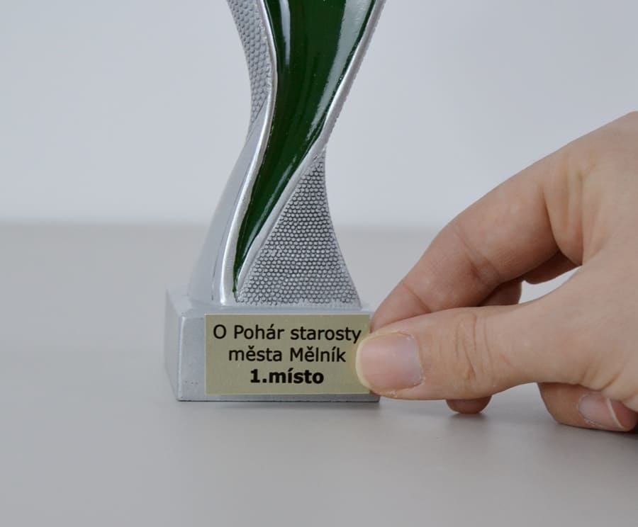 Fotbalová Resinová Soška míč 17 cm 