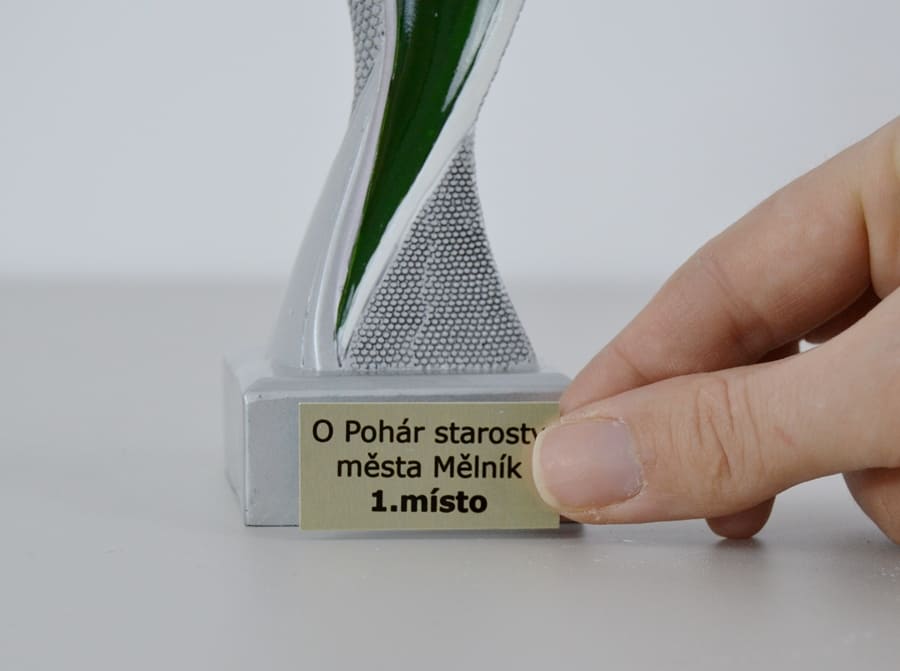 Fotbalová Resinová Soška kopačka 17 cm