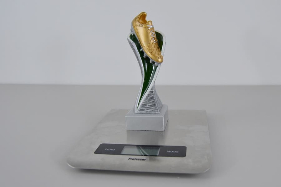 Fotbalová Resinová Soška kopačka 17 cm