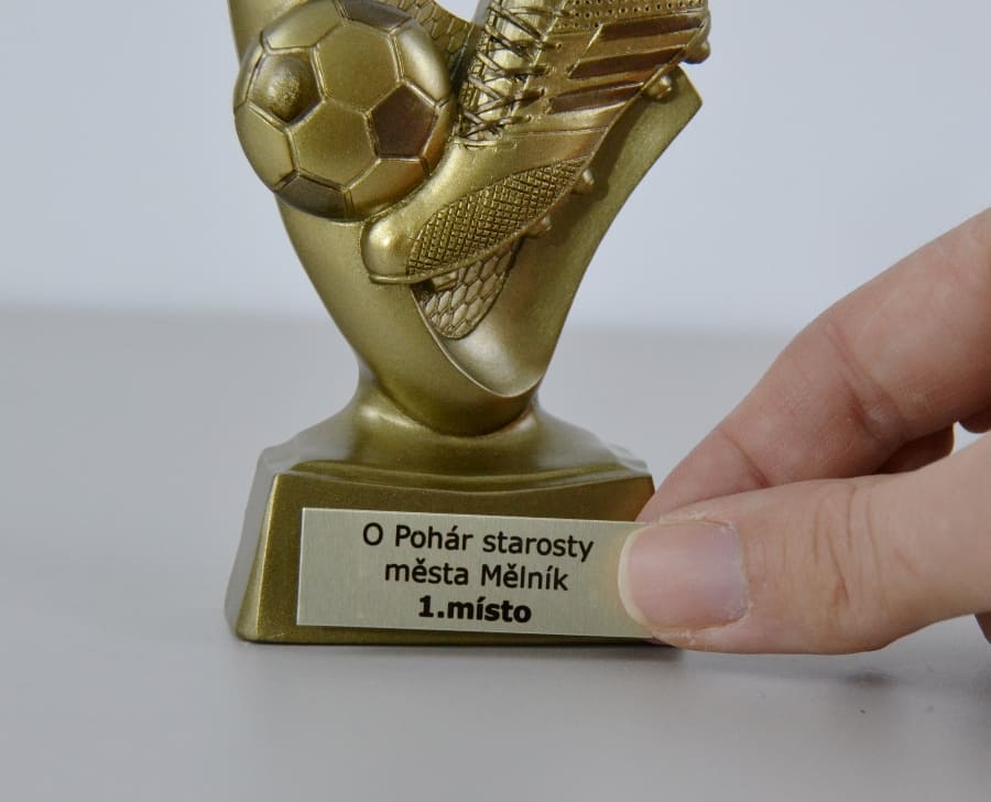 Fotbalová Resinová Soška Kopačky 10 cm
