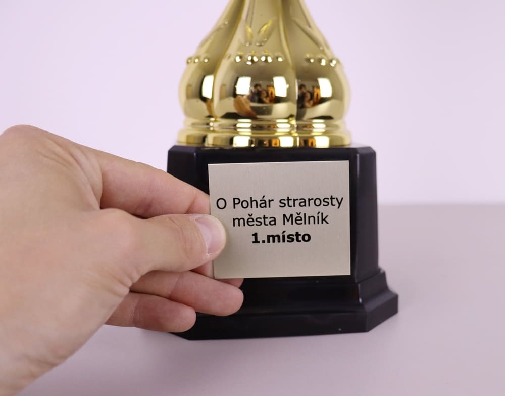 Sportovní pohár 2. místo Coimbra - štítek